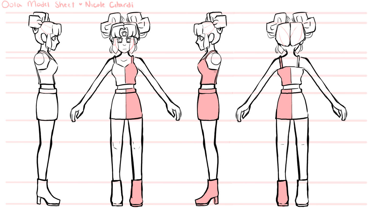 Oola Model Sheet