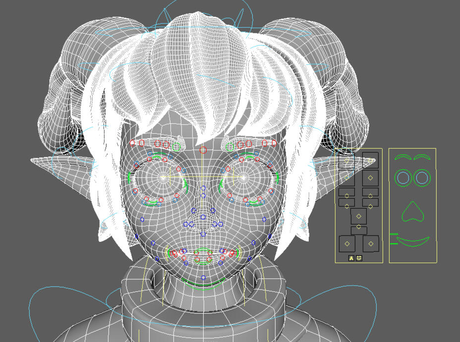Head Topology / Rig